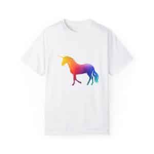 Magic Unicorn Unisex Garment-Dyed T-shirt