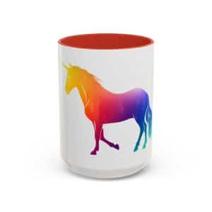 Magic Unicorn Accent Coffee Mug (11, 15oz)