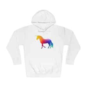 Magic Unicorn Unisex Fleece Hoodie