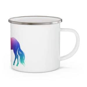 Magic Unicorn Enamel Camping Mug