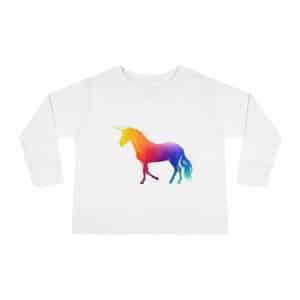 Magic Unicorn Toddler Long Sleeve Tee