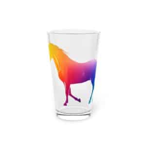 Magic Unicorn Pint Glass, 16oz