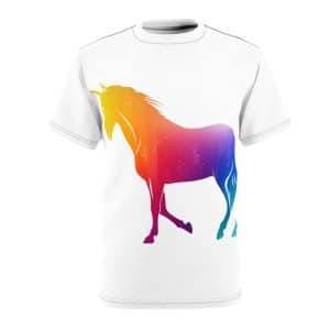 Magic Unicorn Unisex Cut & Sew Tee (AOP)