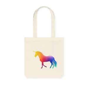 Magic Unicorn Woven Tote Bag