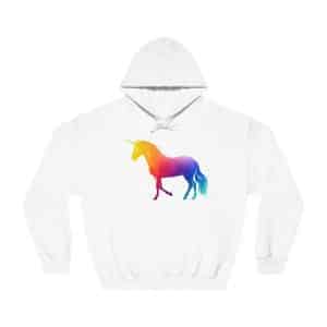 Magic Unicorn Unisex DryBlend® Hooded Sweatshirt