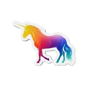 Magic Unicorn Die-Cut Magnets