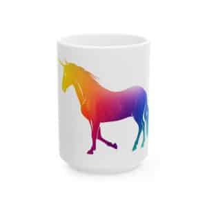 Magic Unicorn Ceramic Mug, (11oz, 15oz)