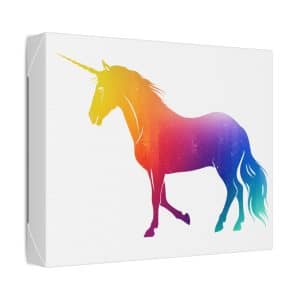 Magic Unicorn Classic Stretched Canvas