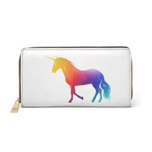 Magic Unicorn Zipper Wallet