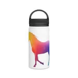 Magic Unicorn Stainless Steel Water Bottle, Handle Lid