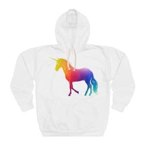 Magic Unicorn Unisex Pullover Hoodie (AOP)