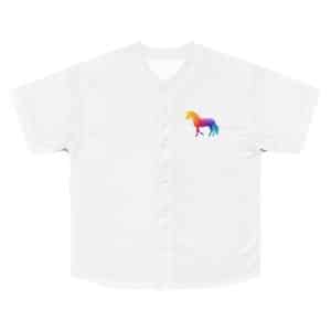 Magic Unicorn Men's Baseball Jersey (AOP)