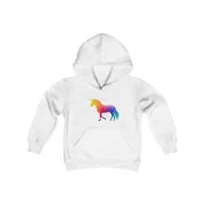 Magic Unicorn Youth Heavy Blend Hooded Sweatshirt