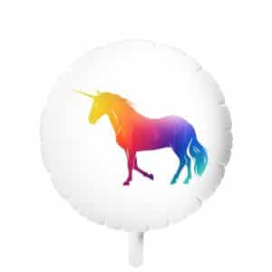 Magic Unicorn Mylar Helium Balloon