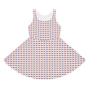 Magic Unicorn Girls' Sleeveless Sundress (AOP)