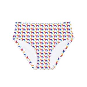 Magic Unicorn Girls' Hipster Swimsuit Bottom (AOP)