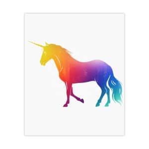 Magic Unicorn Matte Posters