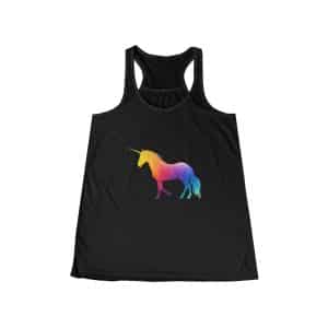 Magic Unicorn Women's Flowy Racerback Tank