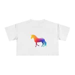 Magic Unicorn Women's Crop Tee