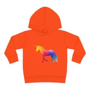 Magic Unicorn Toddler Pullover Fleece Hoodie