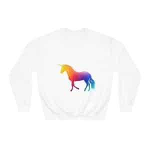 Magic Unicorn Unisex DryBlend® Crewneck Sweatshirt