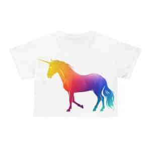 Magic Unicorn Crop Tee (AOP)