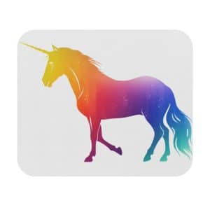 Magic Unicorn Mouse Pad (Rectangle)