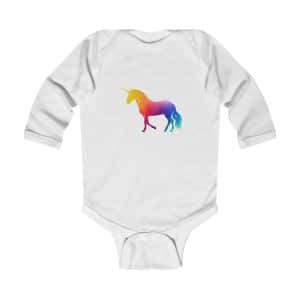 Magic Unicorn Infant Long Sleeve Bodysuit