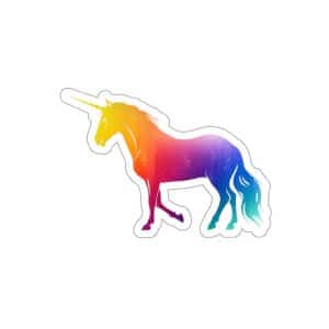 Magic Unicorn Die-Cut Stickers