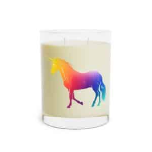 Magic Unicorn Scented Candle - Full Glass, 11oz