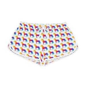 Magic Unicorn Women's Relaxed Shorts (AOP)