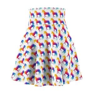 Magic Unicorn Women's Skater Skirt (AOP)