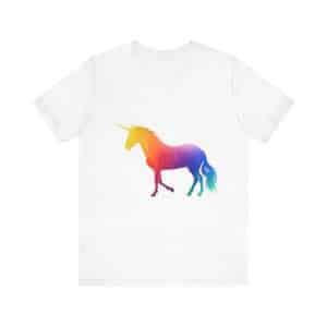 Magic Unicorn Unisex Jersey Short Sleeve Tee