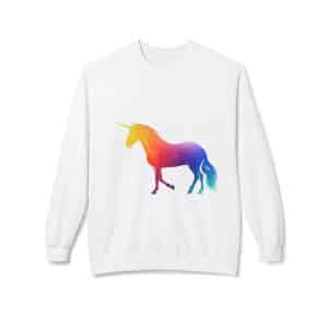 Magic Unicorn Unisex Midweight Softstyle Fleece Crewneck Sweatshirt