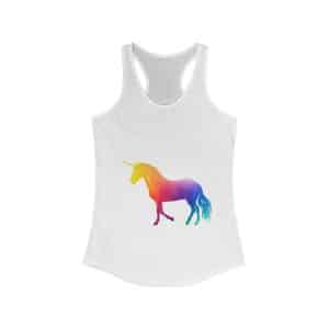 Magic Unicorn Women's Ideal Racerback Tank