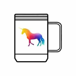 Magic Unicorn Coffee Mug Tumbler, 15oz