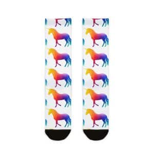 Magic Unicron Sublimation Crew Socks