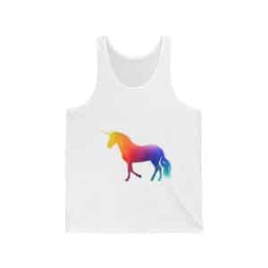 Magic Unicorn Unisex Jersey Tank