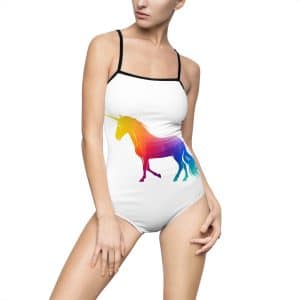 Magic Unicorn Women's One-piece Swimsuit (AOP)