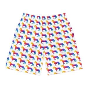 Magic Unicorn Men's Jogger Shorts (AOP)