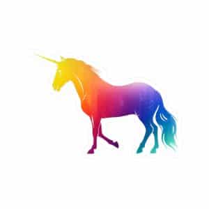 Magic Unicorn Vinyl Kiss-Cut Stickers