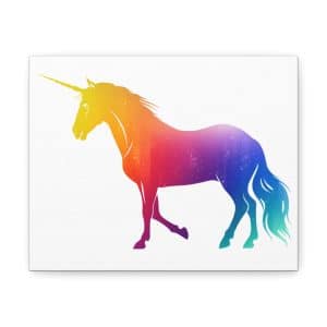 Magic Unicorn Canvas Gallery Wraps