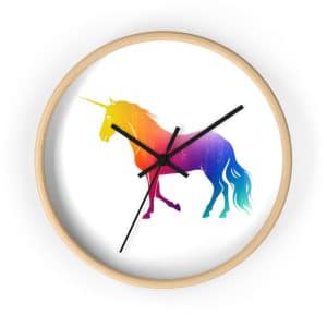 Magic Unicorn Wall Clock