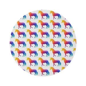 Magic Unicorn Round Rug