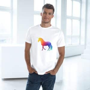 Magic Unicorn Unisex Deluxe T-shirt