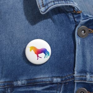 Magic Unicorn Custom Pin Buttons