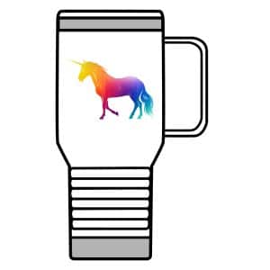 Magic Unicorn Travel Mug, 20oz