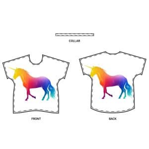 Magic Unicorn Women's Dolman