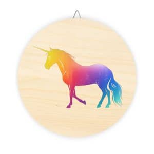 Magic Unicorn Wood Signs