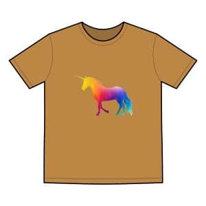 Magic Unicorn Men's Staple Faded Tee